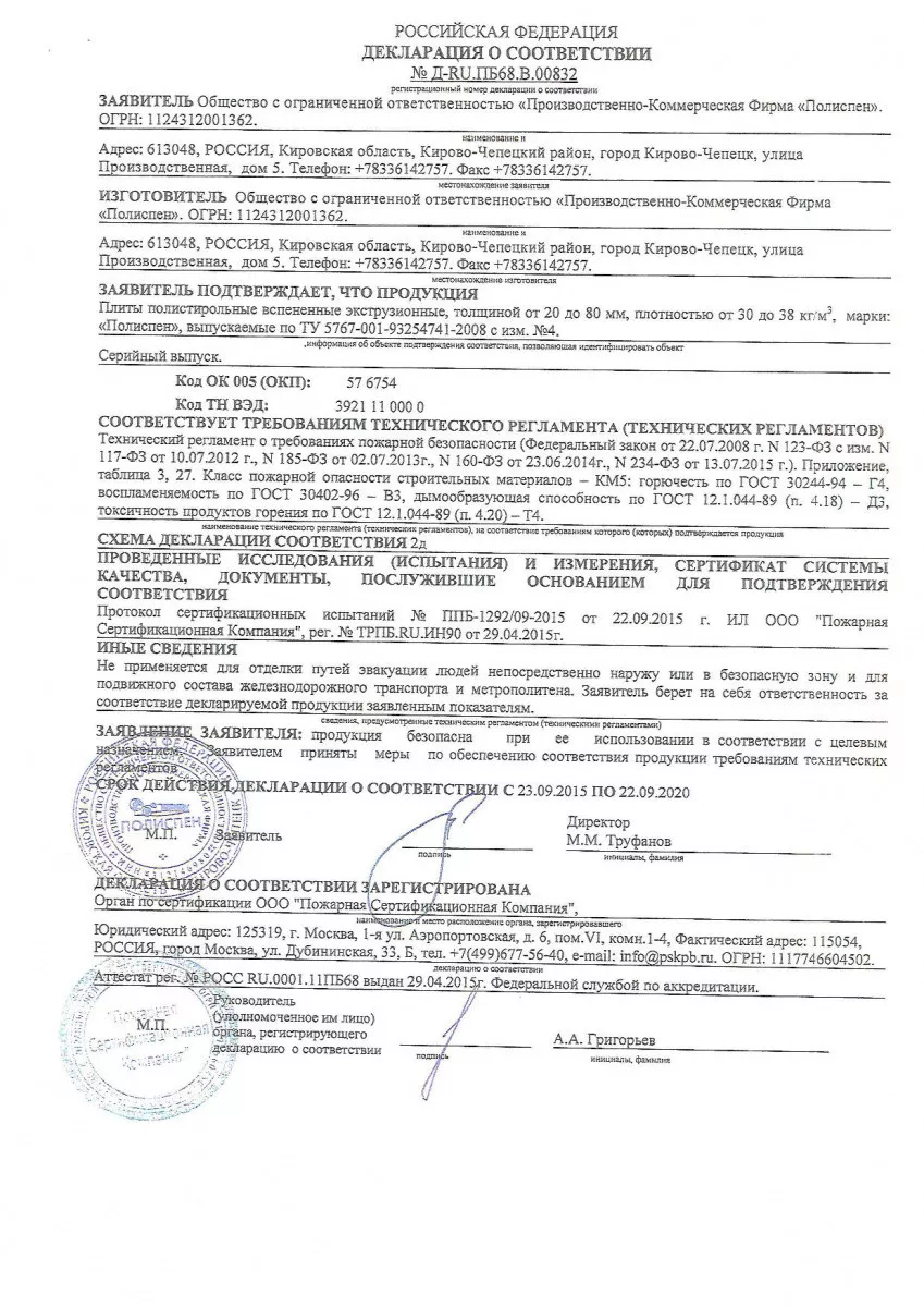 Сертификаты