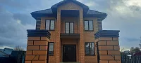 Колпак Bona с посадкой на 1,5 кирпича (385*385) коричневый